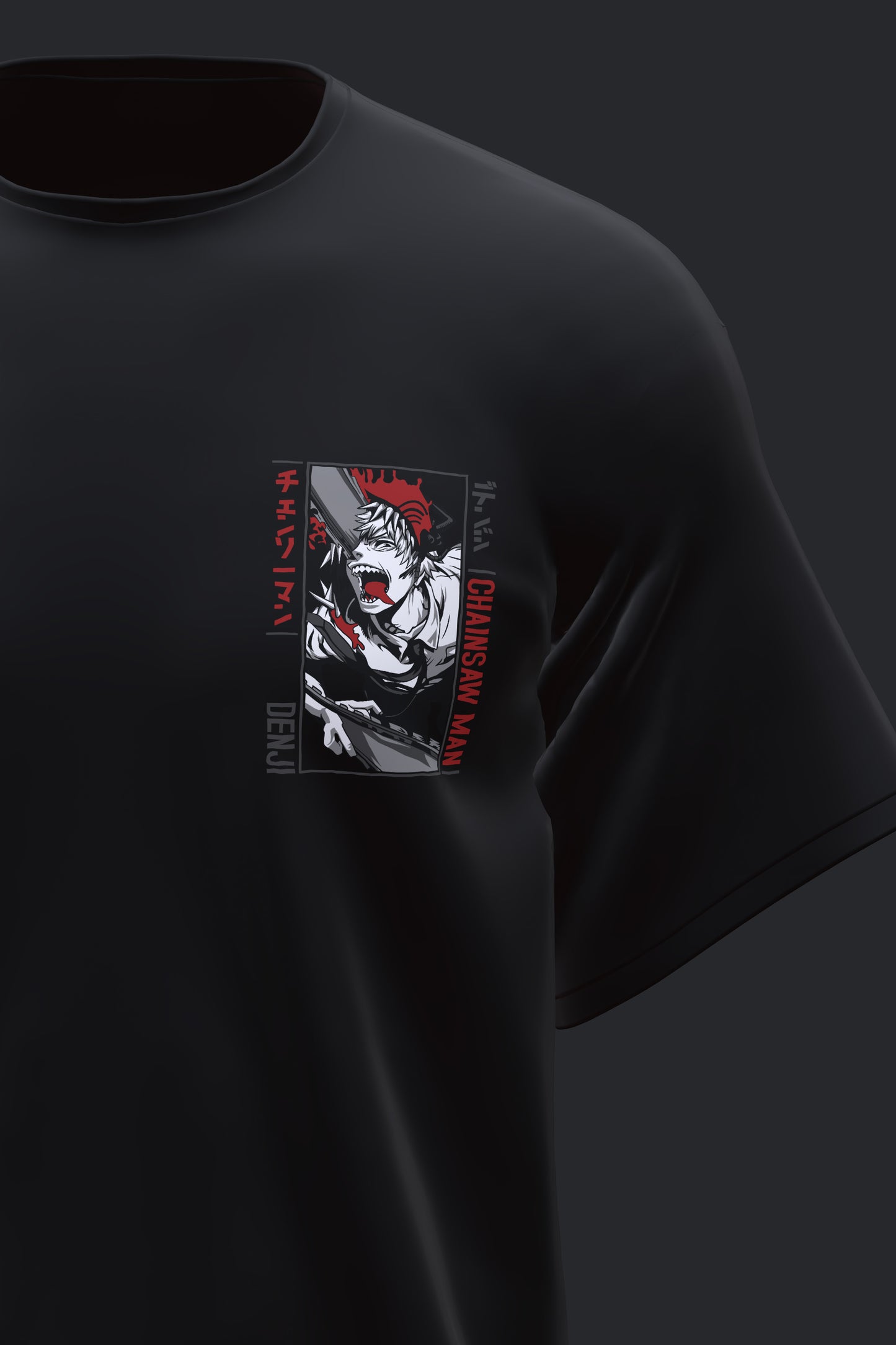 Chainsaw Hero Black Tee