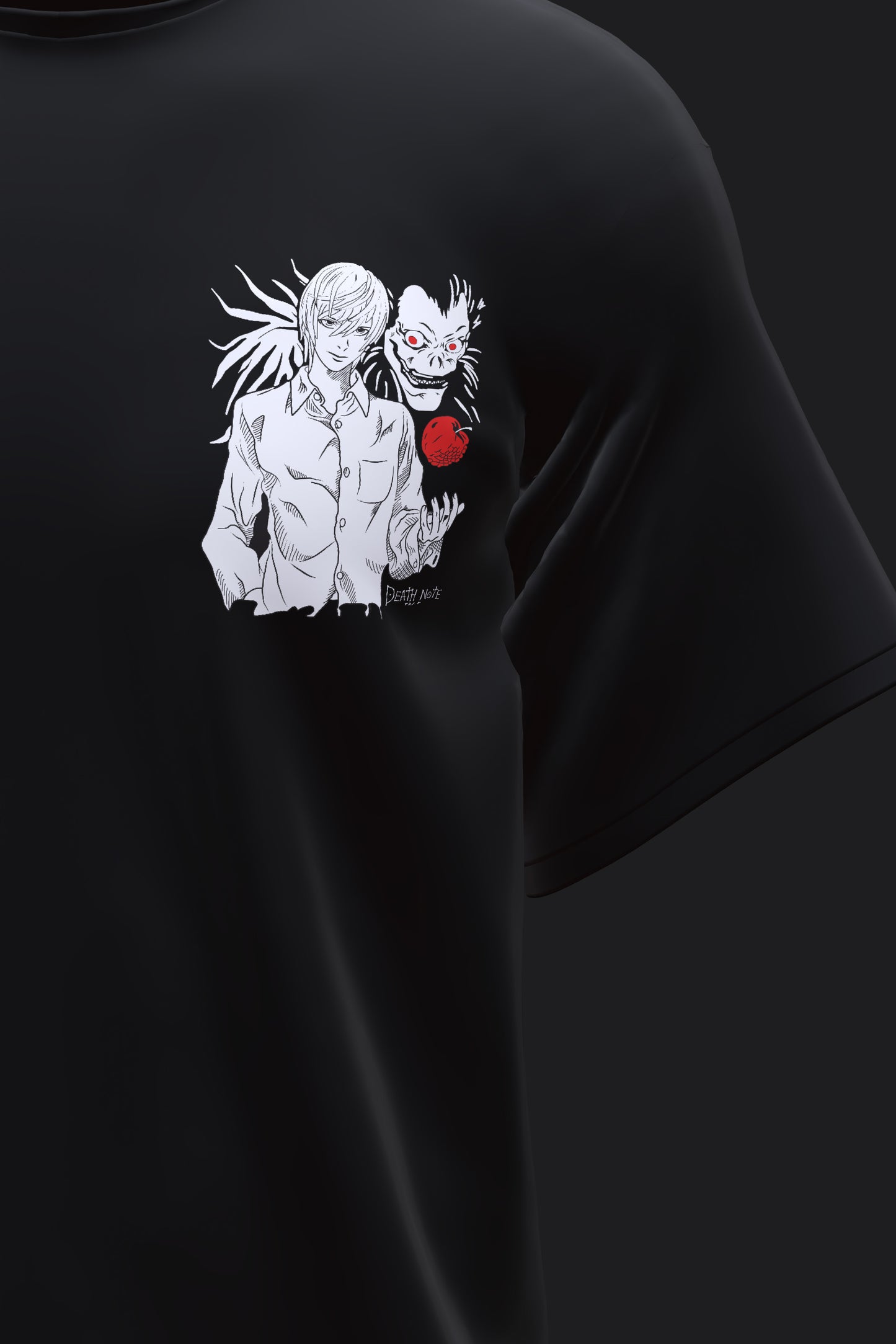 Death Note: Ryuk’s Grin Oversized Tee for Kid