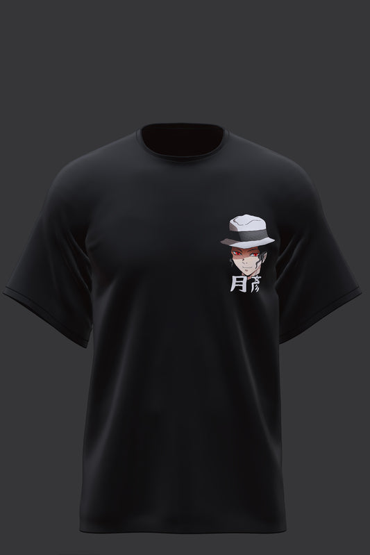 Blood Moon Reign – Muzan Oversized Tee (Black)